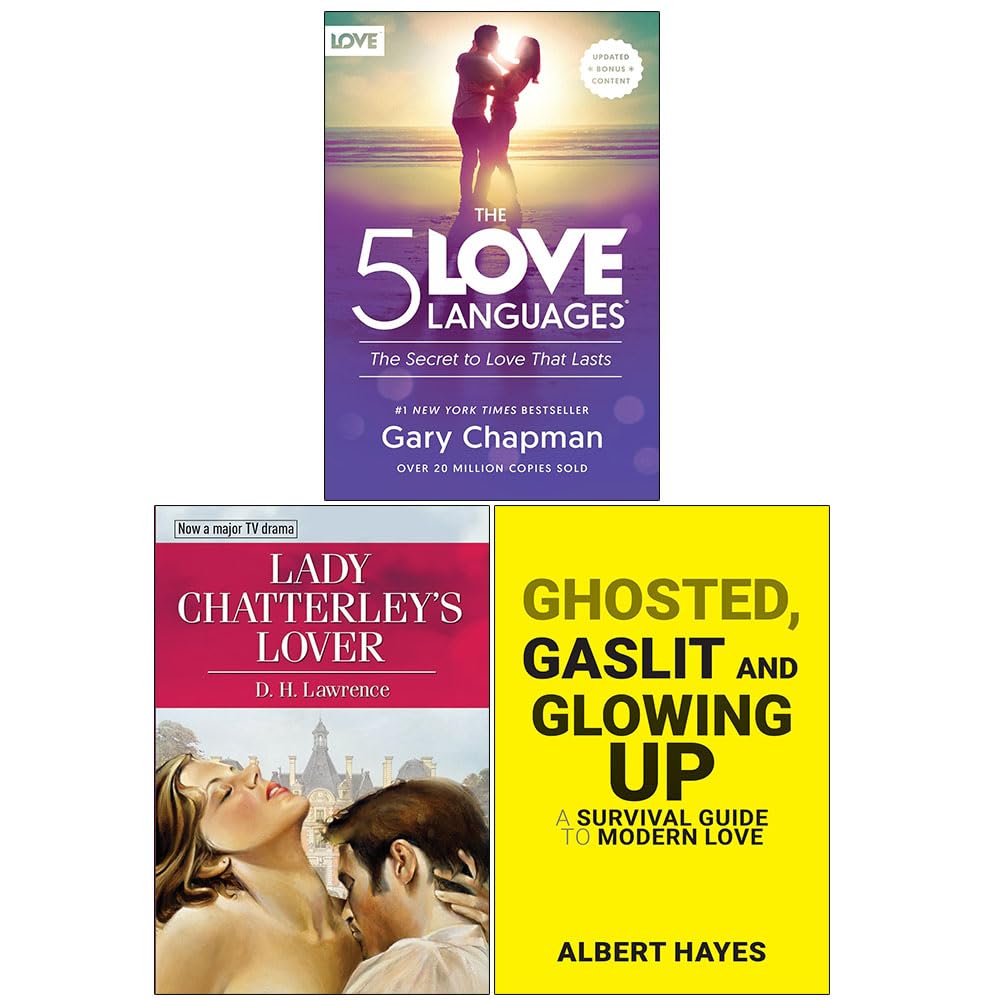 Front cover of The 5 Love Languages by Gary Chapman, paperback relationship book from this 3-book set
