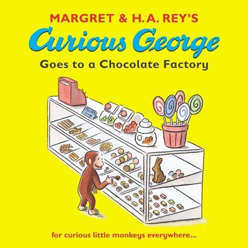 Set of 10 Curious George books by Margret Rey in paperback, featuring colorful covers and illustrations for children ages 3 to 7.