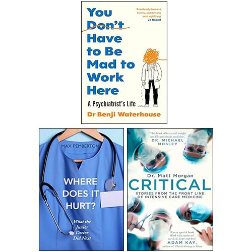 Three paperback books from the "Work Life" collection by various authors, featuring titles by Jonathan Cape and Simon & Schuster.