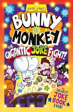 Five-book collection of Bunny vs Monkey by Jamie Smart, featuring colorful paperback covers from David Fickling Books.
