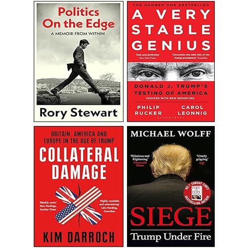 Politics On the Edge Collection set of 4 paperback books by Various Authors, featuring insights on contemporary issues.