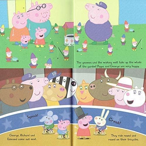 Peppa Pig Collection by Ladybird, 50 hardback books for ages 3-7 featuring colorful illustrations and beloved characters.