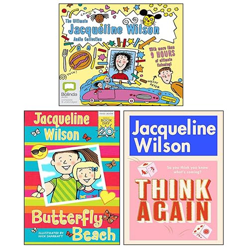 Jacqueline Wilson Collection - two paperback fiction books featuring colorful covers for children.