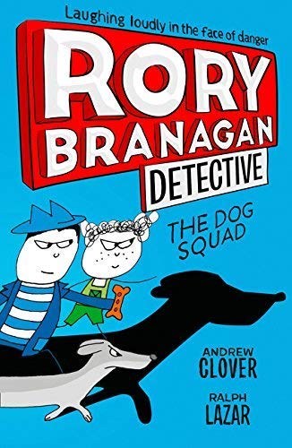 Rory Branagan Detective Series by Andrew Clover, four paperback books in a colorful collection set on a white background.