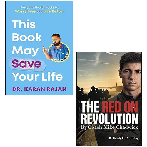 Books collection set featuring two non-fiction paperbacks by Dr Karan Rajan, displayed with covers facing forward.