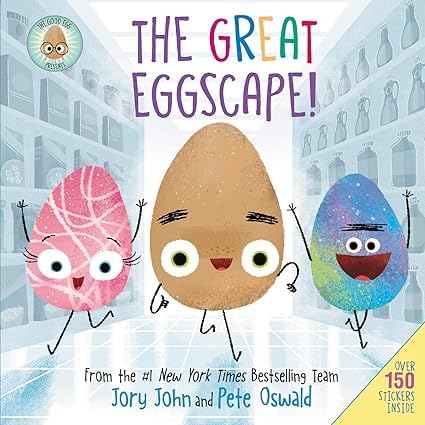 Seven paperback books from Jory John's "The Food Group" collection for ages 4-8, featuring colorful covers and engaging illustrations.