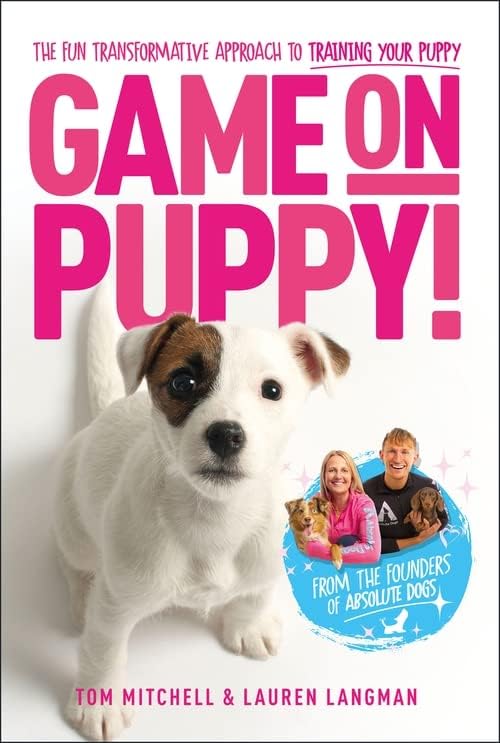 Three paperback books from the "Doggie Language" collection for ages 3–7 by Lili Chin, featuring colorful illustrations.