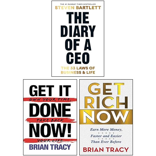 Three paperback books from the Success Books collection by Steven Bartlett, showcasing motivational non-fiction content.