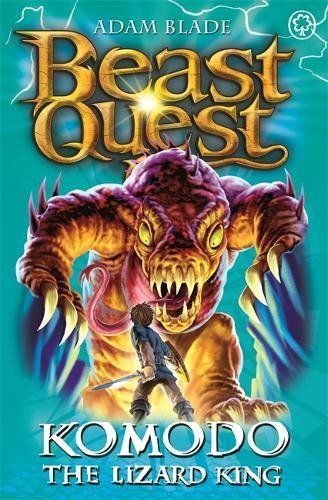 Beast Quest Series by Adam Blade, 6 paperback books collection set with colorful fantasy cover art.