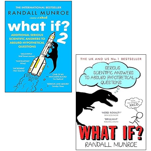Randall Munroe 2 Books Collection Set in paperback featuring non-fiction titles by John Murray LTD.