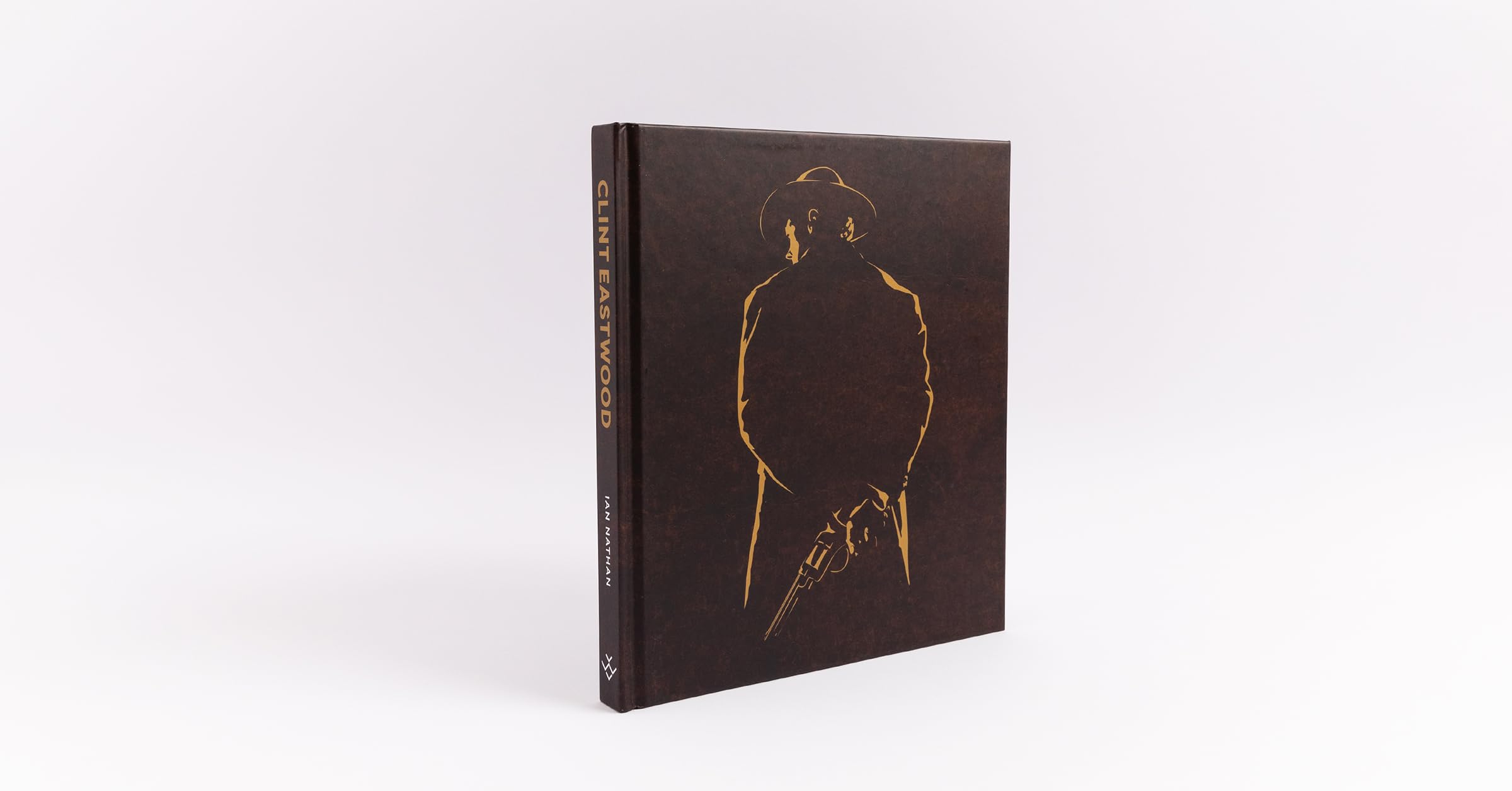 Hardback book "Clint Eastwood: Iconic Filmmaker" by Ian Nathan, featuring a cinematic cover design and spine details.