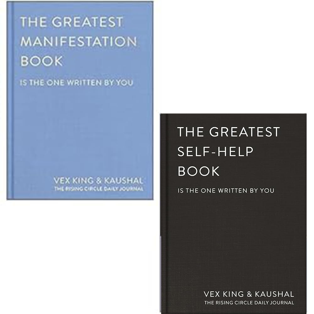 Vex King 2 Books Collection Set in hardback by Kaushal Vex King, featuring vibrant covers and engaging non-fiction content.