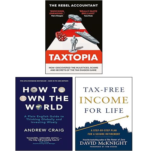 David McKnight and Andrew Craig 3-book collection set in paperback, featuring non-fiction titles by The Rebel Accountant.