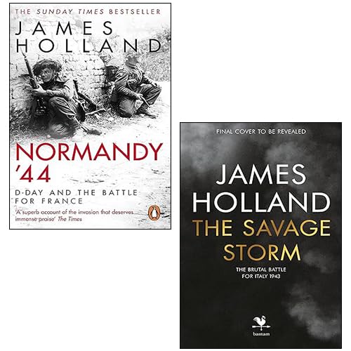 James Holland 2 Books Collection Set in paperback, featuring non-fiction titles by author James Holland.