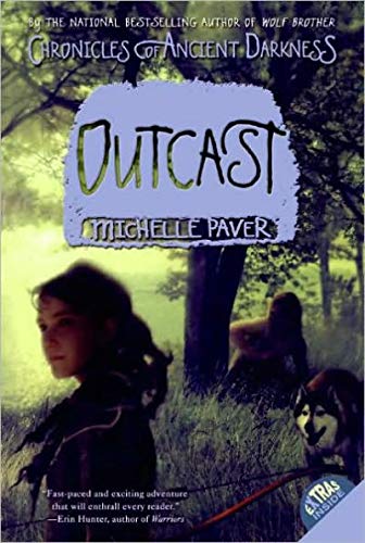 Chronicles Of Ancient Darkness 6-book paperback set by Michelle Paver, featuring nature-themed illustrations and vibrant covers.