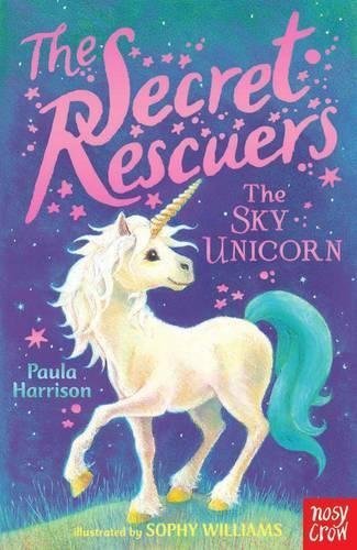 Five paperback books from the Secret Rescuers fiction collection by Paula Harrison, featuring colorful covers.