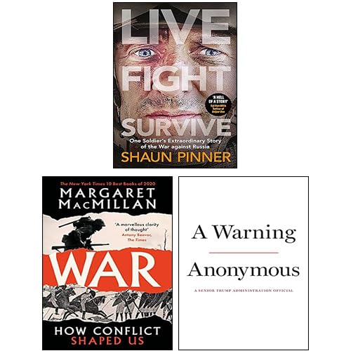 Three paperback books in a collection by various authors, featuring non-fiction titles and showcasing the cover designs.