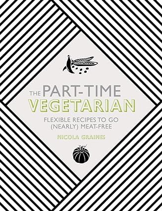Three vegetarian diet books by Nicola Graimes, showcasing colorful covers and informative content on plant-based nutrition.