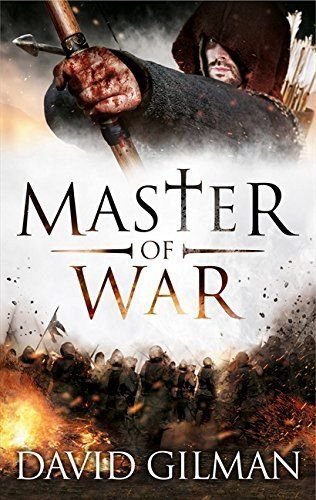 Master of War by David Gilman, 4 paperback books collection set with covers showcasing historical fiction themes.