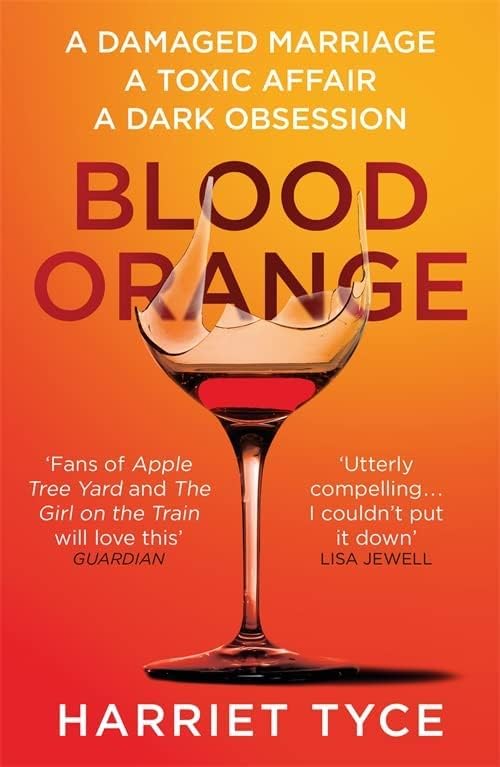 Harriet Tyce paperback book set featuring Blood Orange, The Lies You Told, and It Ends At Midnight on a white background.