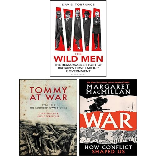 David Torrance 3-book collection set in hardback, showcasing informative non-fiction titles on a wooden surface.