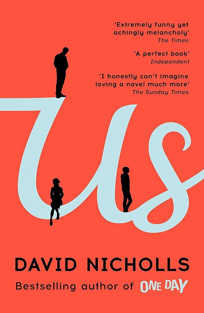 David Nicholls 4 Books Collection set in paperback, featuring fiction titles by David Nicholls, displayed on a table.