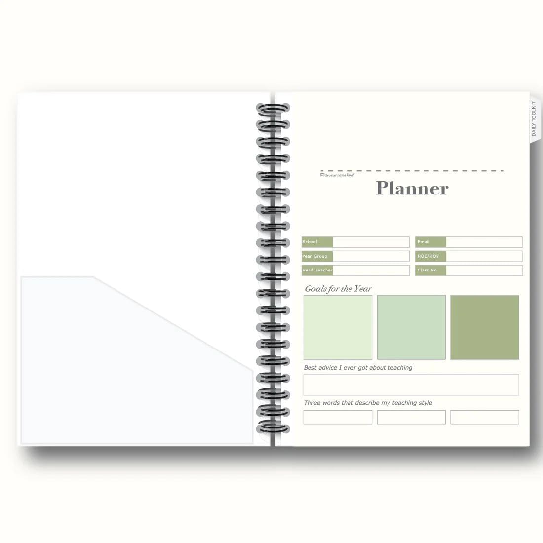 Teaching Companion Teacher Planner 2025–2026 by IQT, paperback with organized layout for educators.
