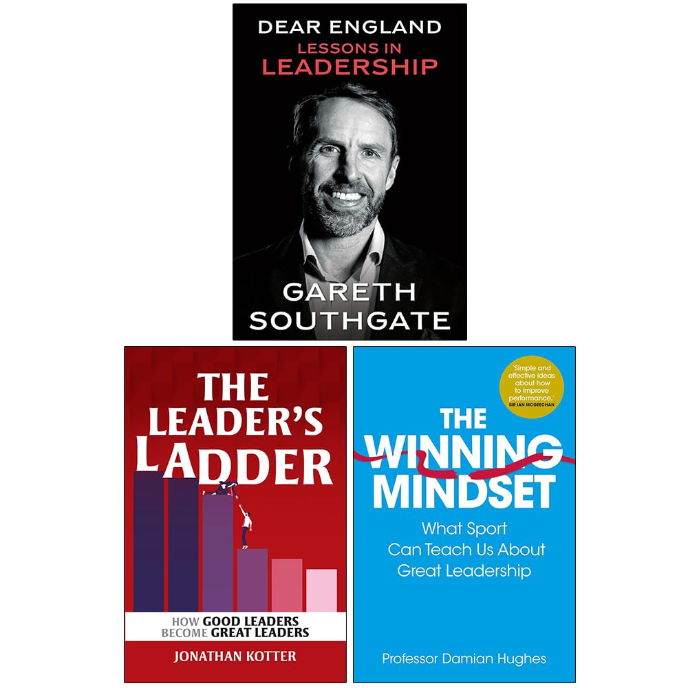 Three paperback books from the "Dear England" collection by Gareth Southgate, showcasing non-fiction content.