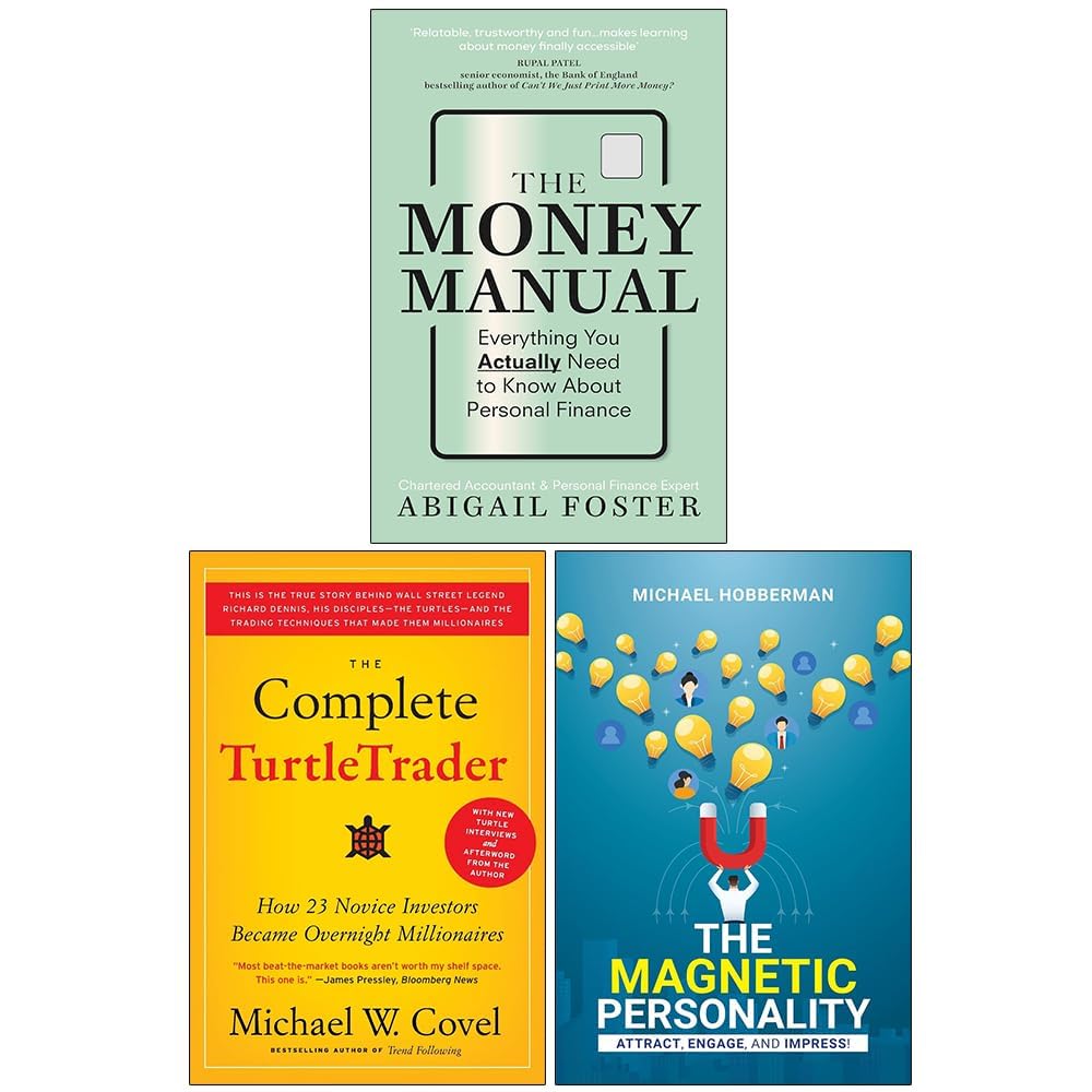 Finance Trio by Various Authors, 3 paperback books collection set on business topics, featuring Ebury Edge and Harper Business.