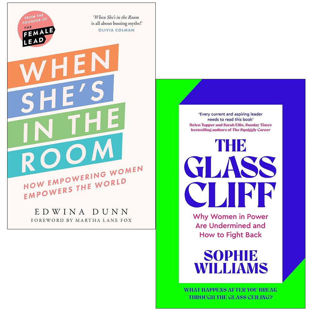 Edwina Dunn and Sophie Williams 2 hardback books collection set on a wooden table with a cozy reading environment.