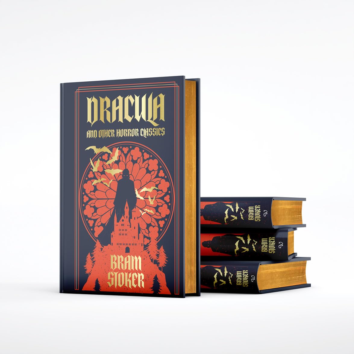 Hardback edition of "Dracula And Other Horror Classics" by Bram Stoker, featuring classic horror-themed cover art.
