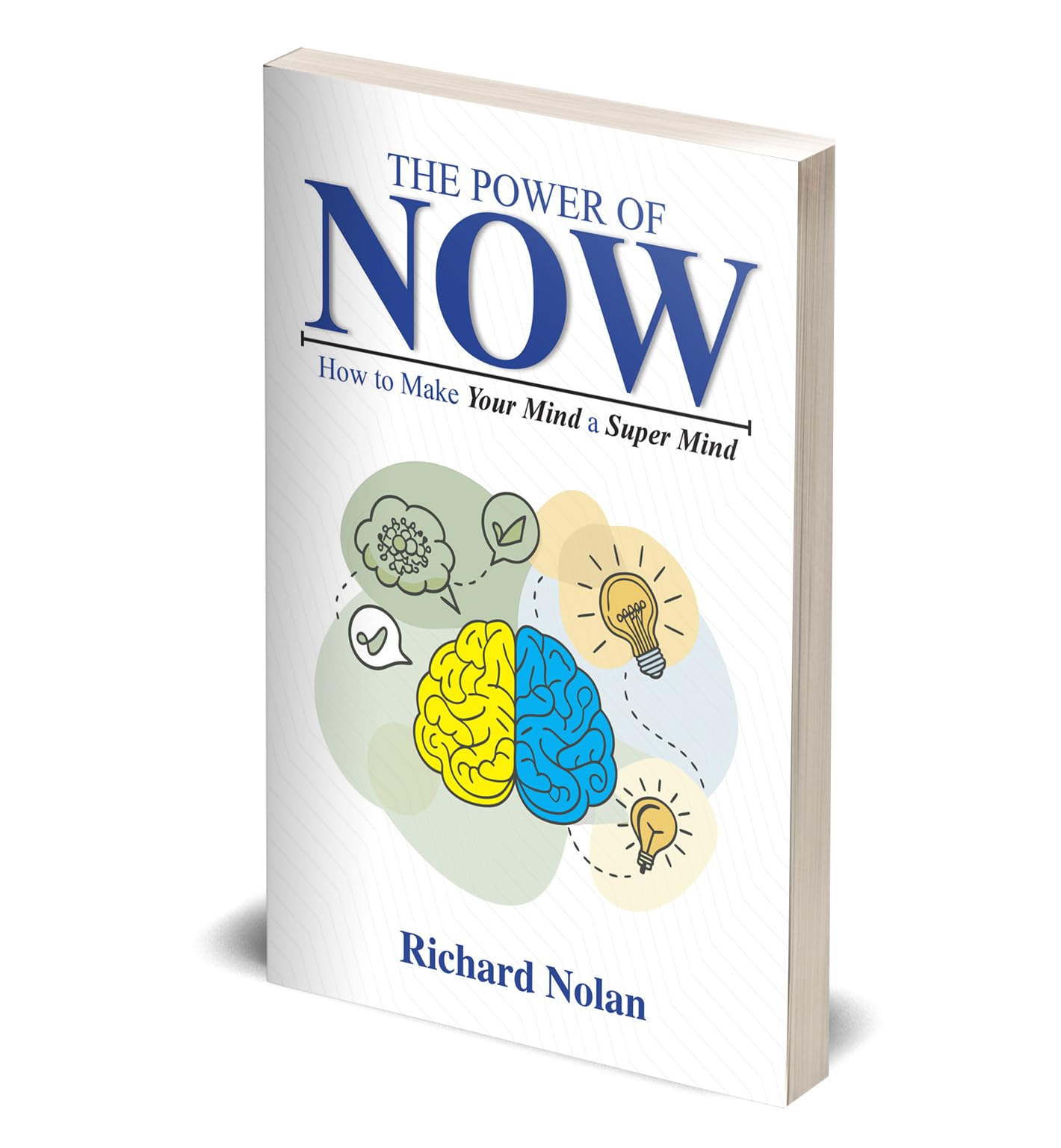 Paperback edition of "The Power of Now: Live Your Journey" by Edward Russo, featuring a vibrant cover design.