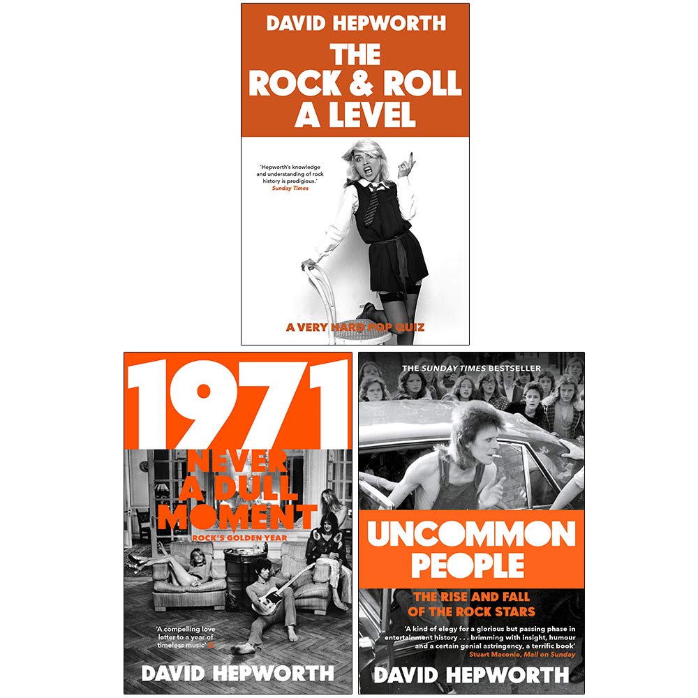 David Hepworth 3 Books Collection Set in paperback, featuring non-fiction titles from Bantam Press/Black Swan.