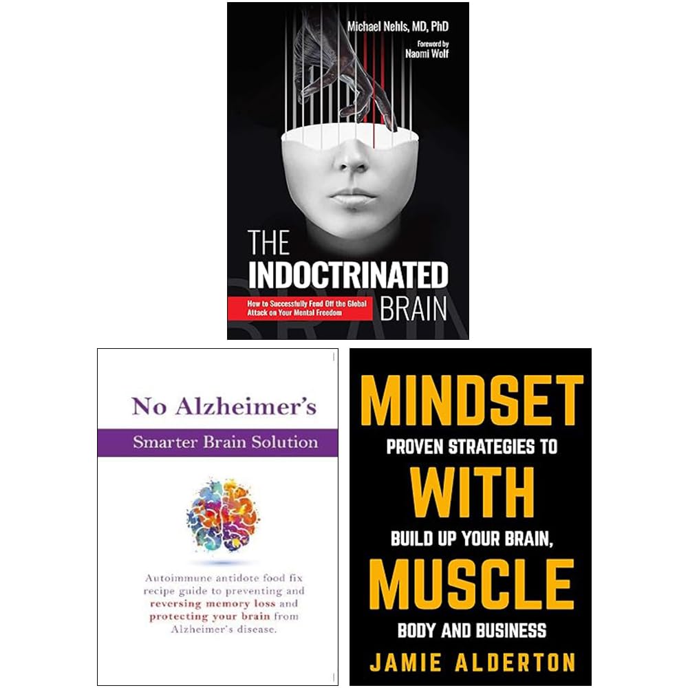 Three paperback books from the Collection by Michael Nehls, featuring non-fiction topics and diverse authors.