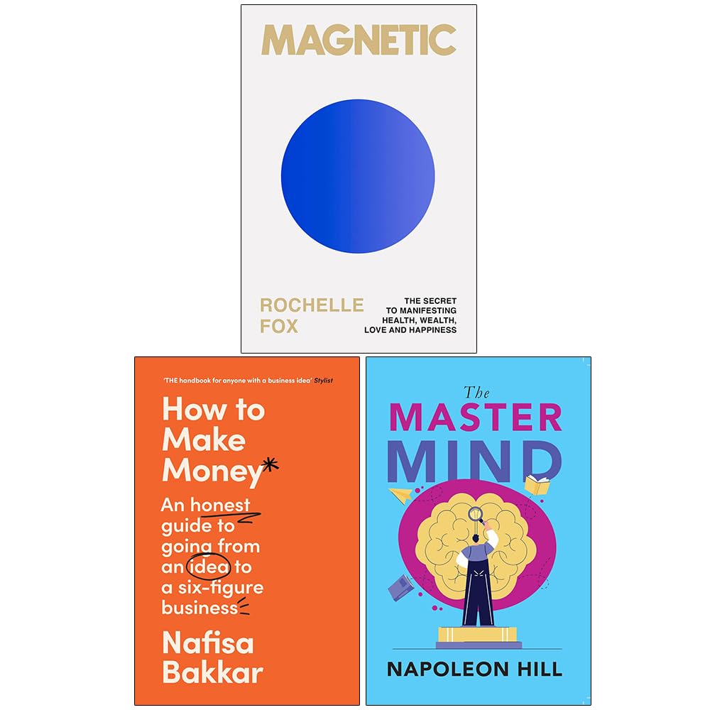 Three paperback books from the Magnetic Collection by various authors, showcasing non-fiction topics and covers.