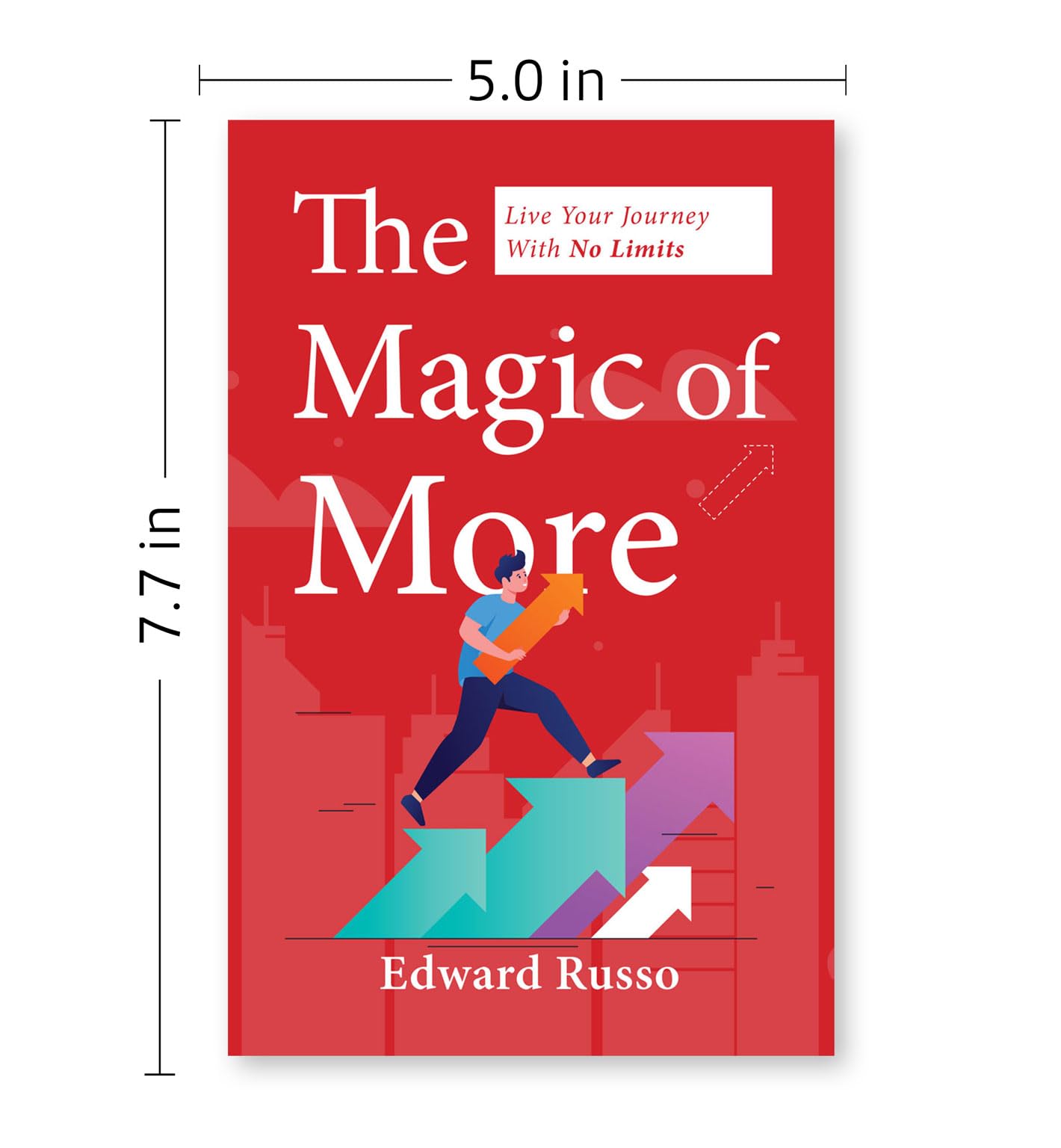 Paperback edition of "The Magic of More" by Edward Russo, featuring a colorful cover design and bold title.