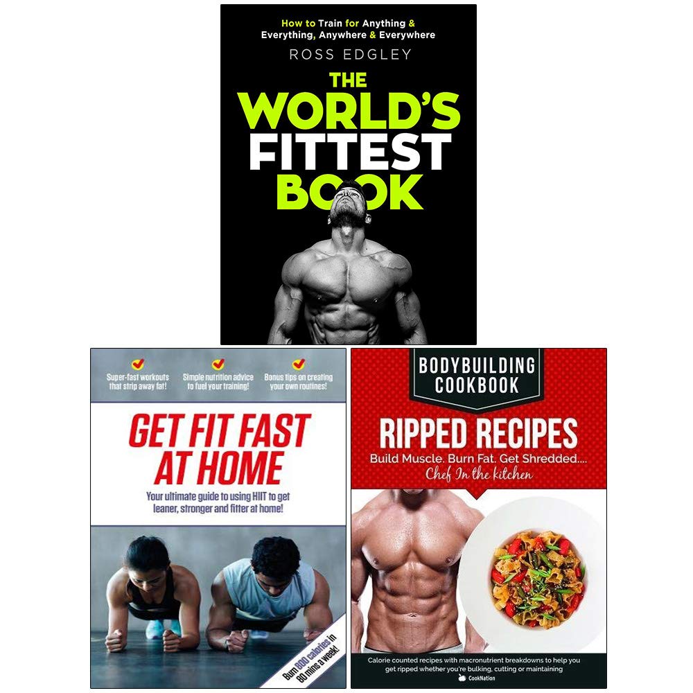Ross Edgley 3 Books Collection Set in paperback, showcasing non-fiction titles with vibrant covers and spine details.