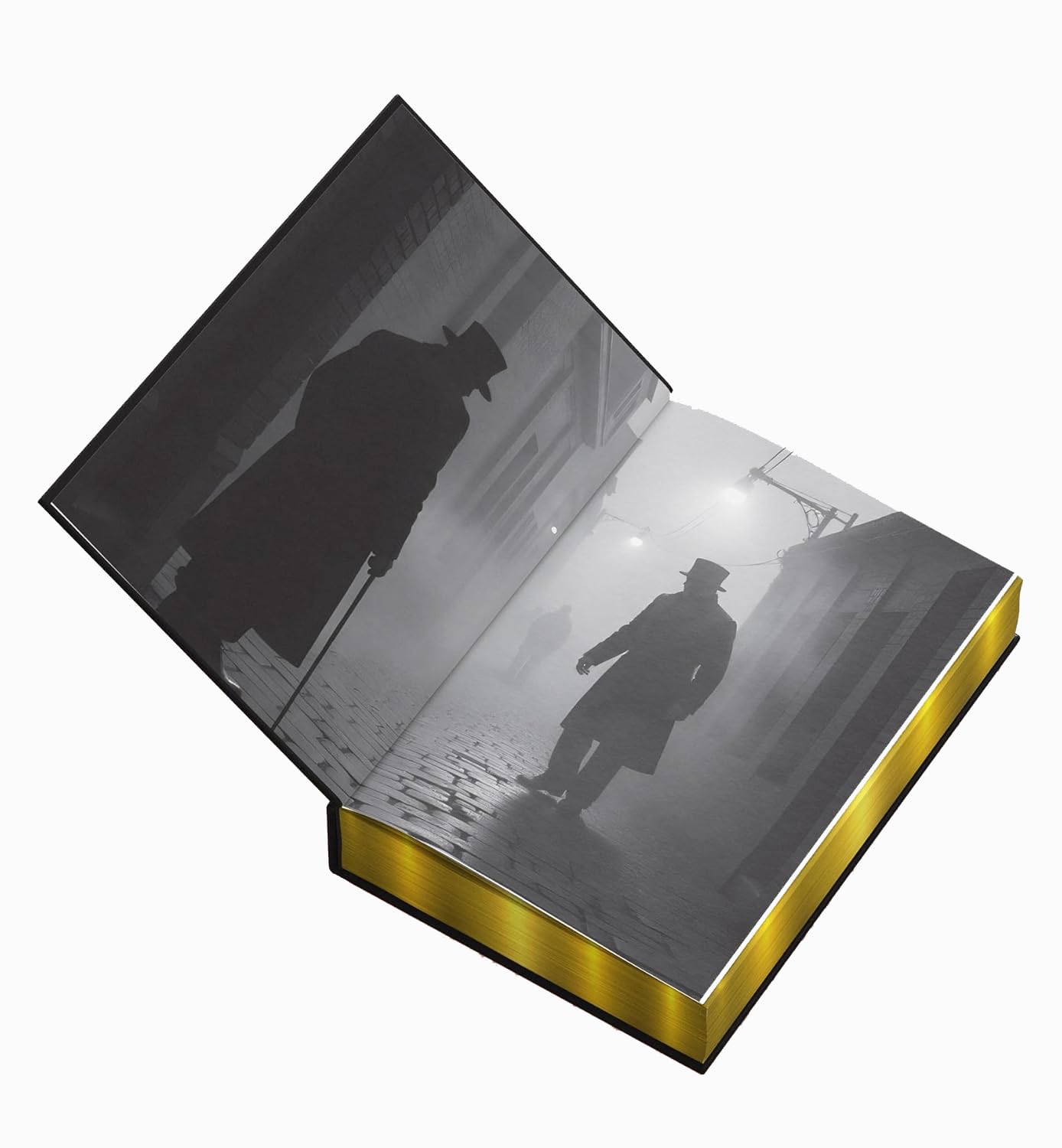 Deluxe leather-bound edition of Crime and Punishment by Fyodor Dostoevsky, hardcover fiction book with ornate cover design.