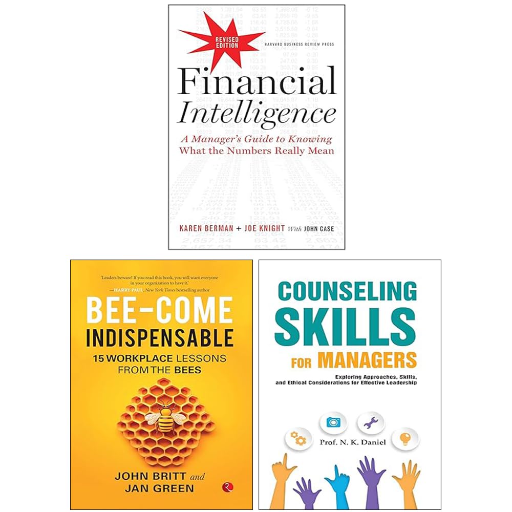 Finance Set by Various Authors, 3 paperback books on non-fiction financial topics, featuring Karen Berman's work.
