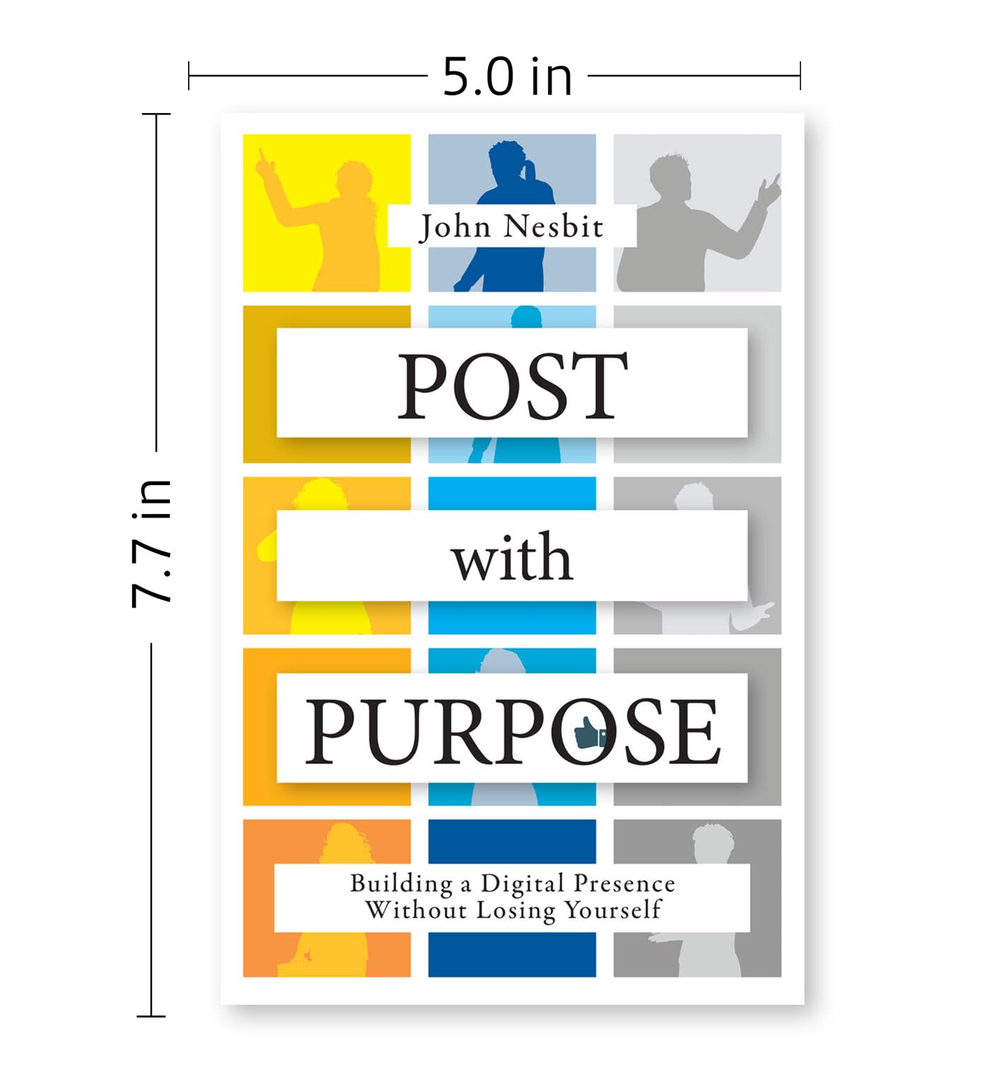 Paperback book "Post With Purpose" by Thomas Vance, showcasing the cover design and title prominently.