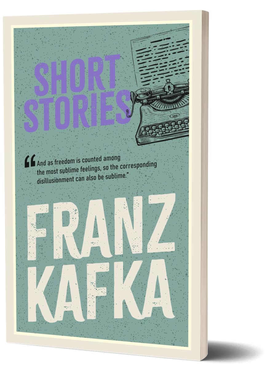 Set of five Franz Kafka paperback books from Wilco International LLP Ltd, featuring classic fiction stories in a box set.