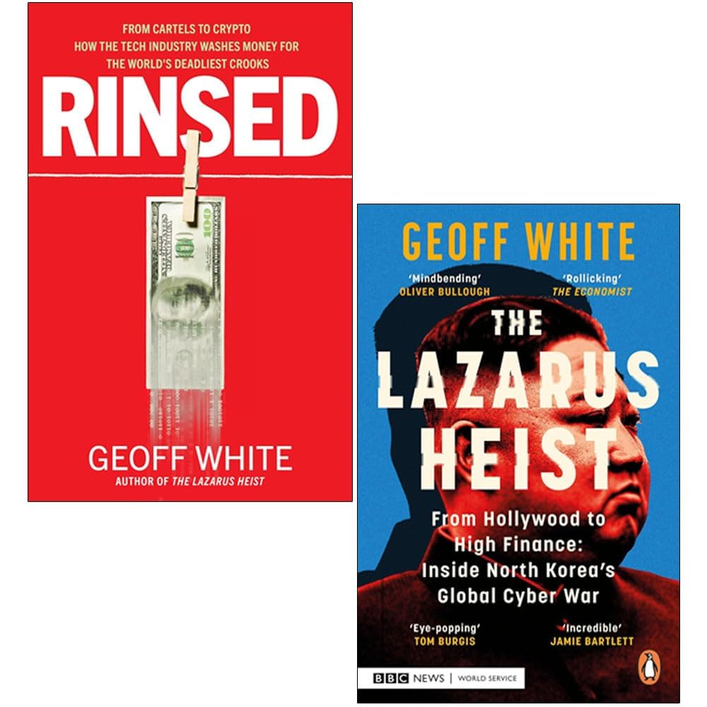 Geoff White 2 Books Collection Set in paperback, featuring non-fiction titles by Penguin Business Ltd.