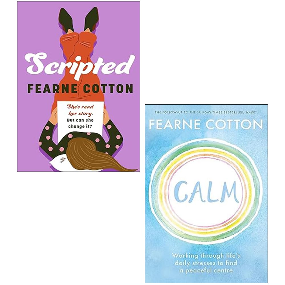 Fearne Cotton Collection paperback books set featuring two fiction titles by Fearne Cotton, displayed on a neutral background.