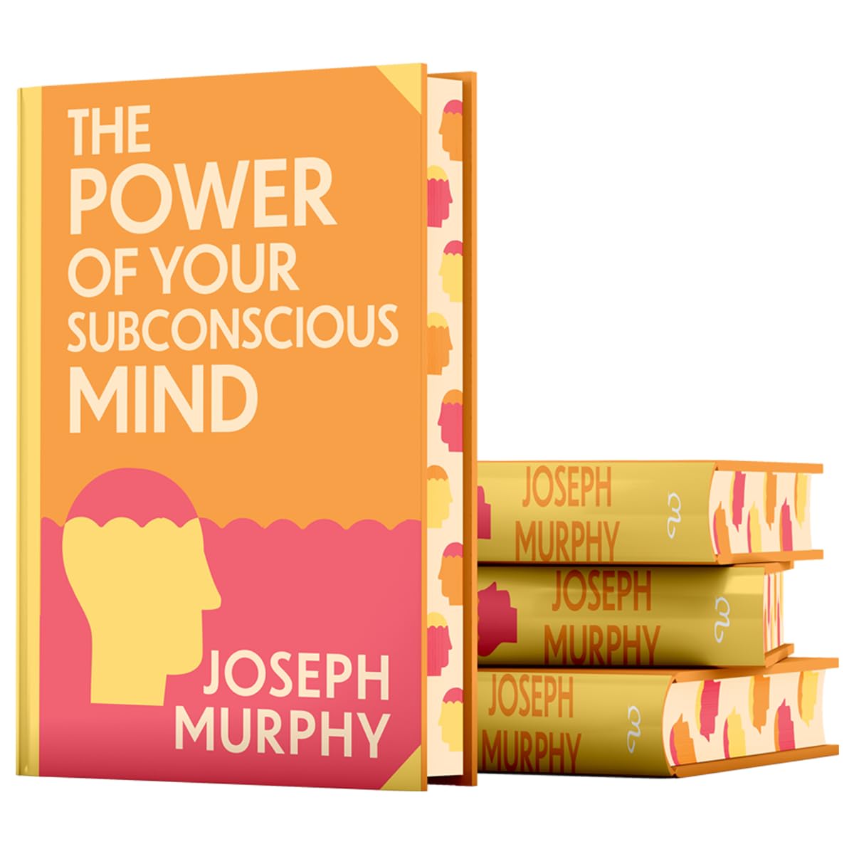 Hardback edition of "The Power of Your Subconscious Mind" by Joseph Murphy, showcasing the book cover and spine design.