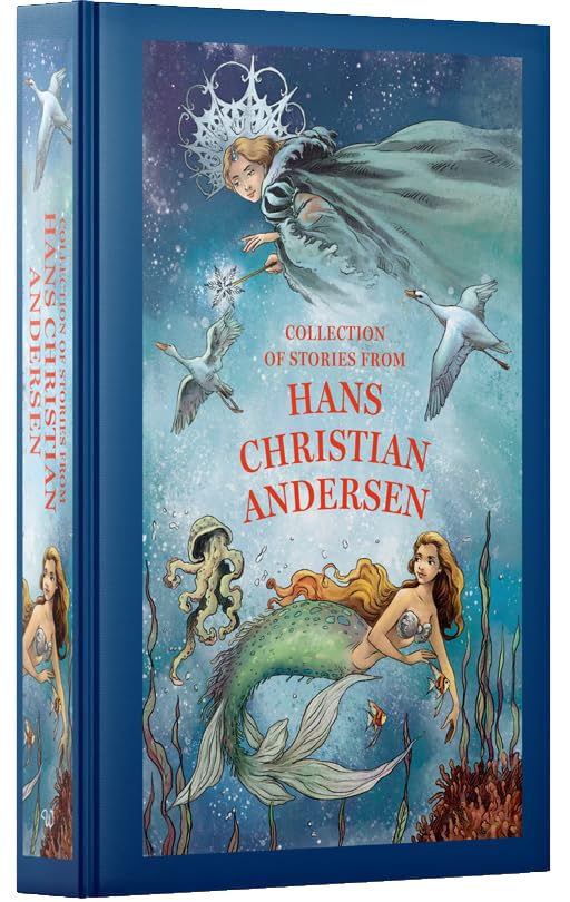 Hardback book "Hans Christian Andersen Stories" for ages 6-9, featuring classic tales by Hans Christian Andersen.