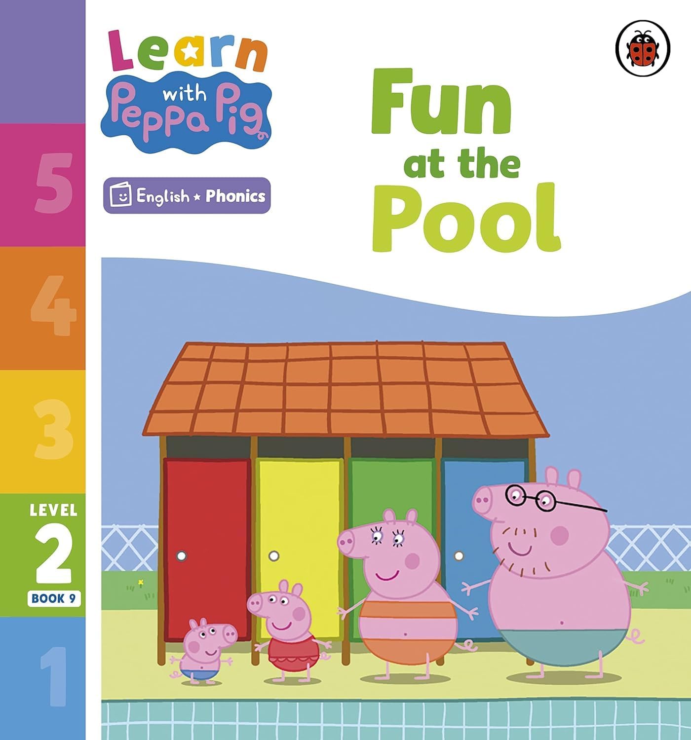 Peppa Pig phonics book collection set for ages 3-7, featuring 20 paperback books in colorful covers.