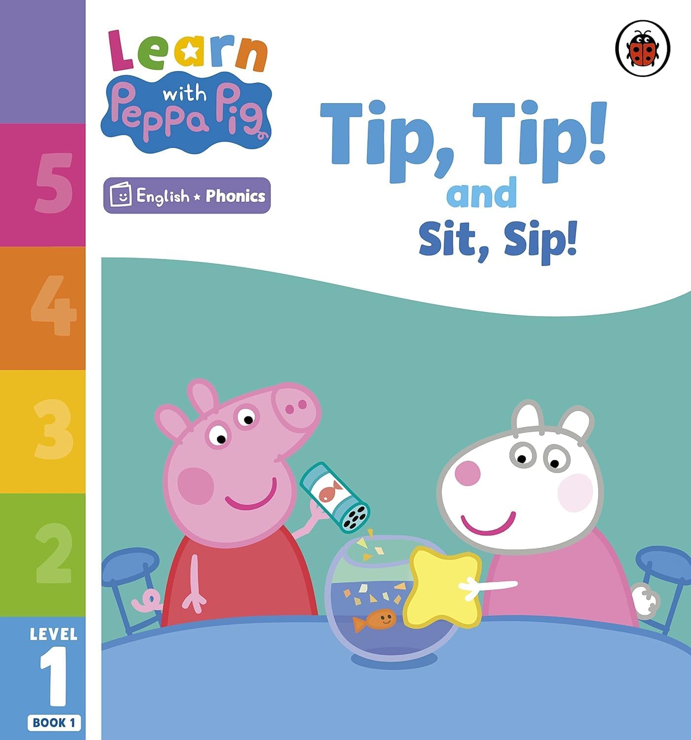 Peppa Pig Learn With Peppa Phonics Level 1 and 2 collection of 20 paperback books for ages 3-7, featuring colorful covers.
