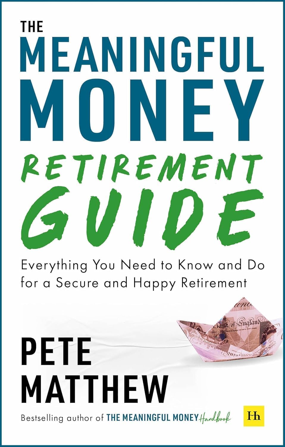 Two paperback books from The Meaningful Money Series by Pete Matthew, showcasing financial concepts and insights.