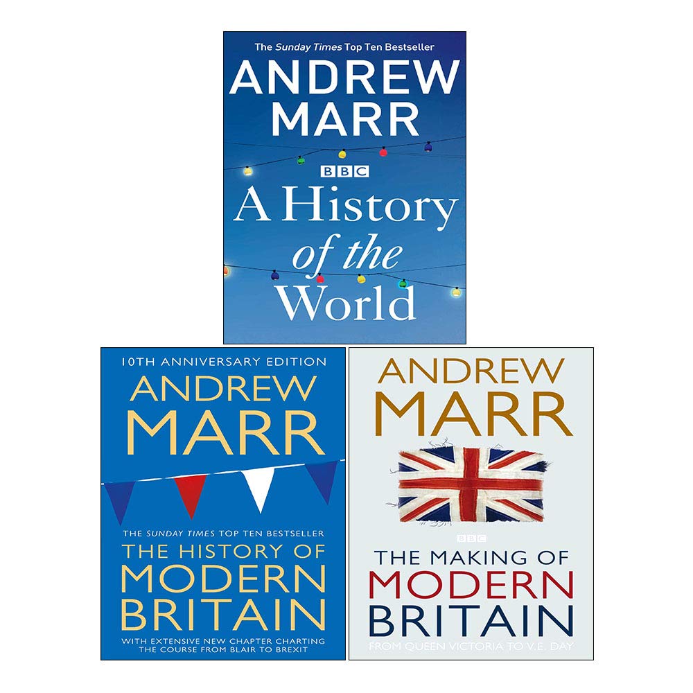 Andrew Marr 3 Books Collection Set in paperback, showcasing insightful non-fiction titles by Andrew Marr.