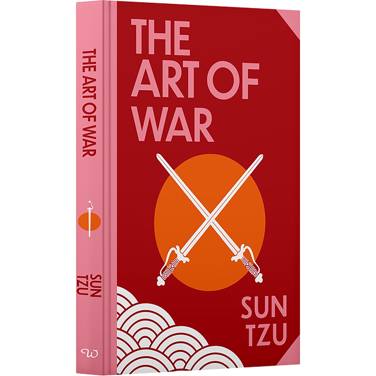 Hardback edition of The Art of War by Sun Tzu, featuring a classic cover design and detailed spine.